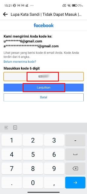 Kode Verifikasi Kode Verifikasi