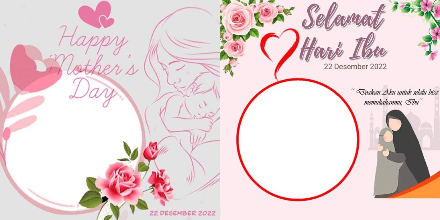 35 Link Twibbon Hari Ibu 2022 dengan Desain Terbaik dan Penuh Cinta