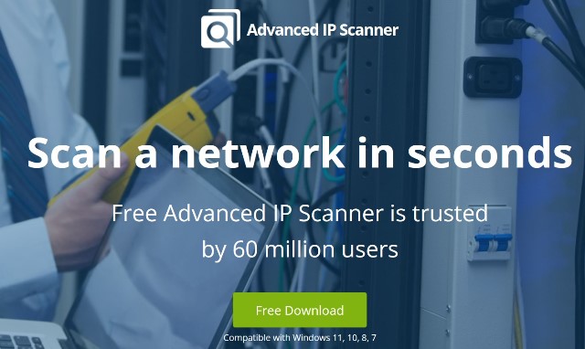 Advanced IP Scanner - Apk Monitoring Jaringan