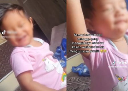 Akibat Terkena Abu Rokok Seorang Anak Balita Alami Infeksi Korena Mata