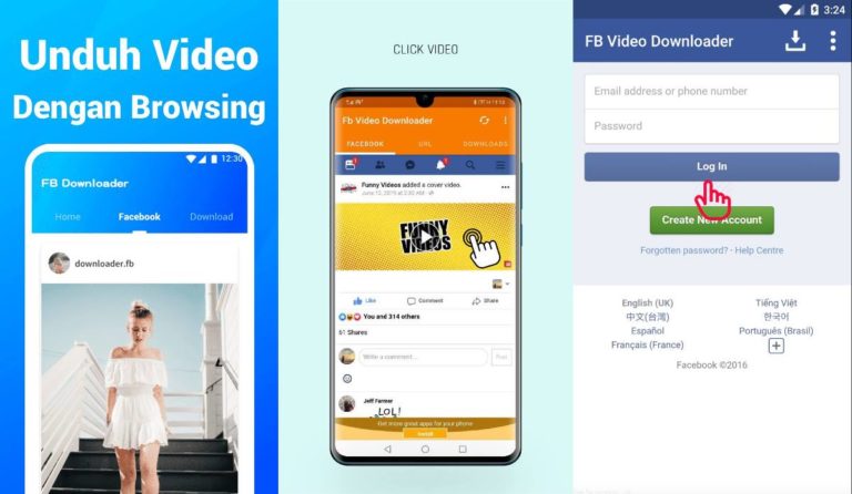 Aplikasi Download Video Facebook HD