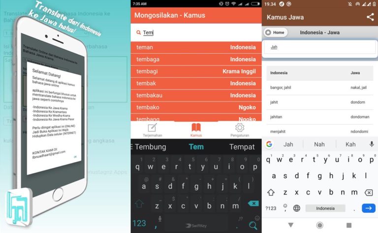 Aplikasi Translate Bahasa Jawa
