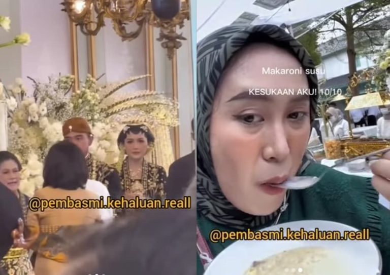 Beri Rating Makanan di Nikahan Kaesang dan Erina Tamu Undangan Auto Kena Semprot Netter