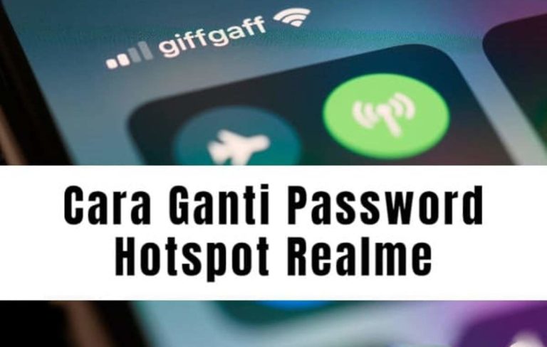 Cara Ganti Password Hotspot