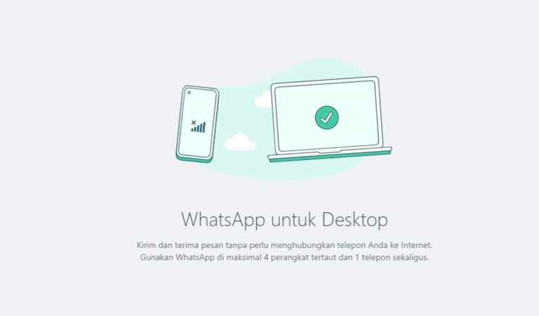 Cara Membuka WA di Laptop