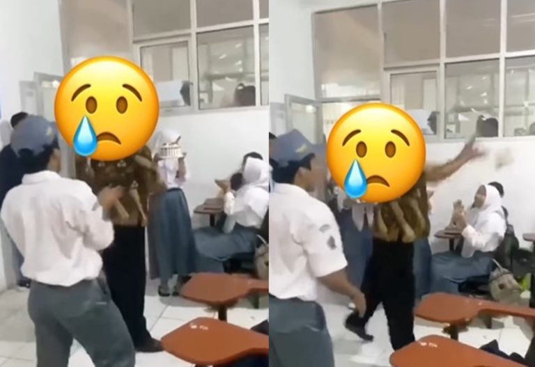 Dapat Kejutan Ulang Tahun Guru ini Malah Lempar Kue Pemberian Muridnya Tega Banget