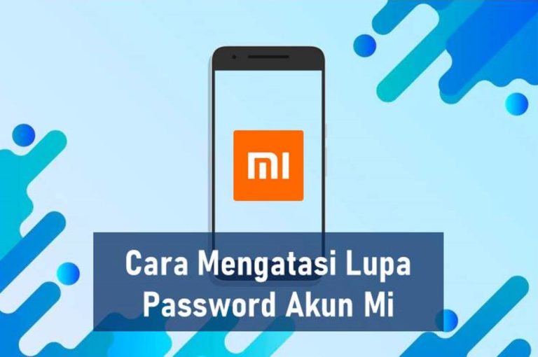 Lupa Password Akun Mi dan Nomor Hilang