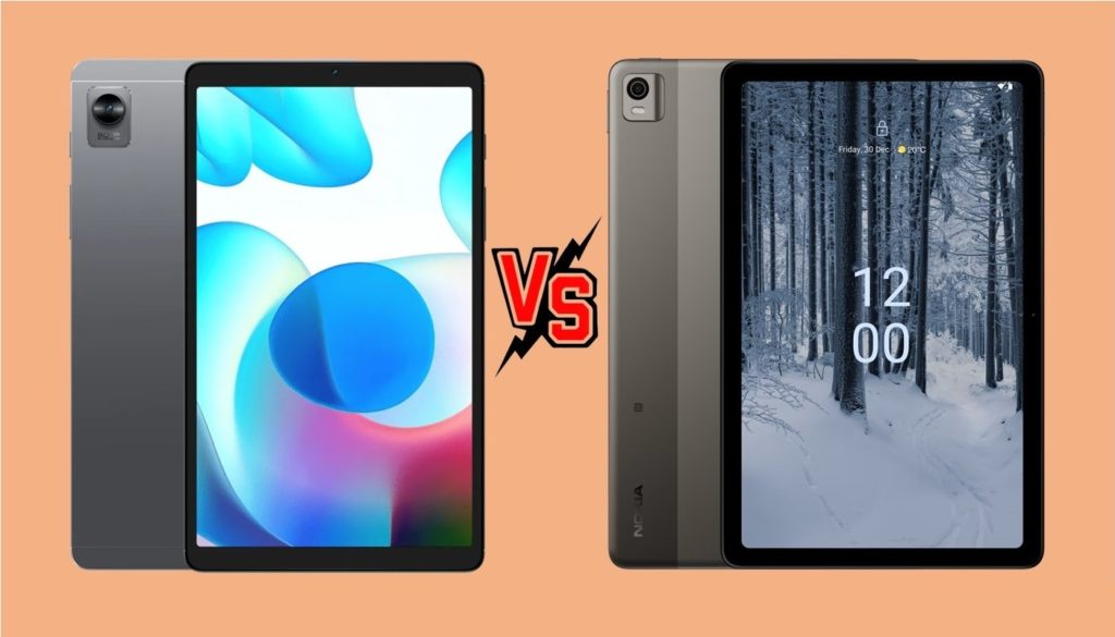 Realme Pad Mini vs Nokia T21