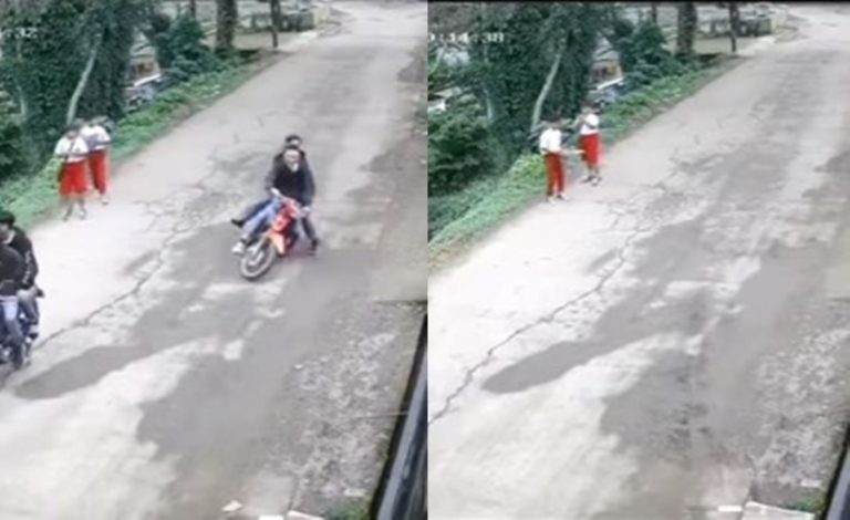 Remaja SMA Ugal ugalan di Jalan Berakhir Nyungsep Auto Dapat Standing Applause dari Bocil