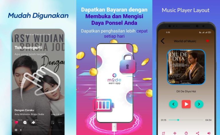 Aplikasi Musik Penghasil Uang