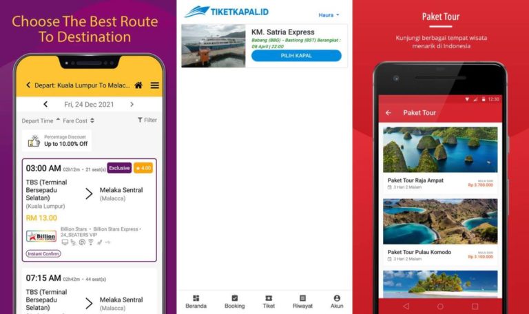 Aplikasi Pesan Tiket Kapal Ferry