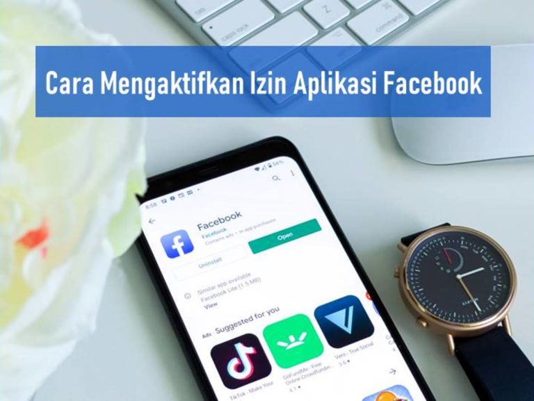 Cara Mengaktifkan Izin Aplikasi Facebook