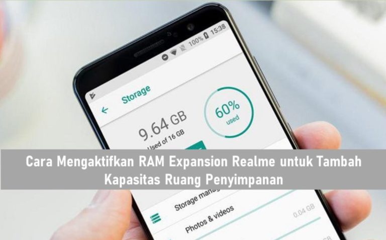 Cara Mengaktifkan RAM Expansion Realme untuk Tambah Kapasitas Ruang Penyimpanan