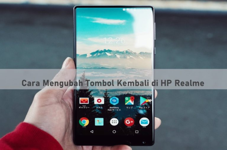 Cara Mengubah Tombol Kembali di HP Realme