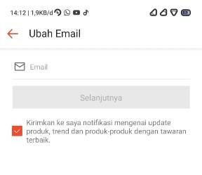 Email Shopee