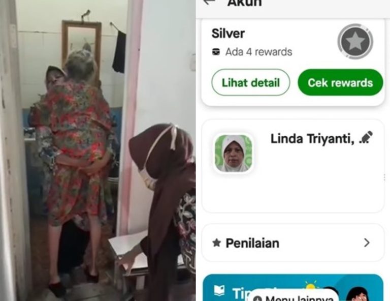 Salut Begini Kisah Linda Driver Gocar yang Rela Rawat Penumpang Nenek nenek Karena Tinggal Sendirian