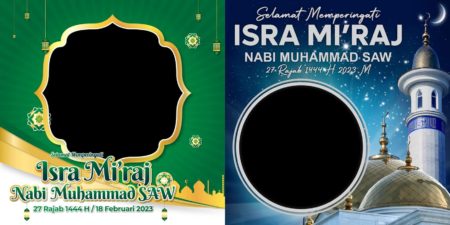 40 Link Twibbon Isra Miraj 1444 H Untuk Dibagikan ke Medsos