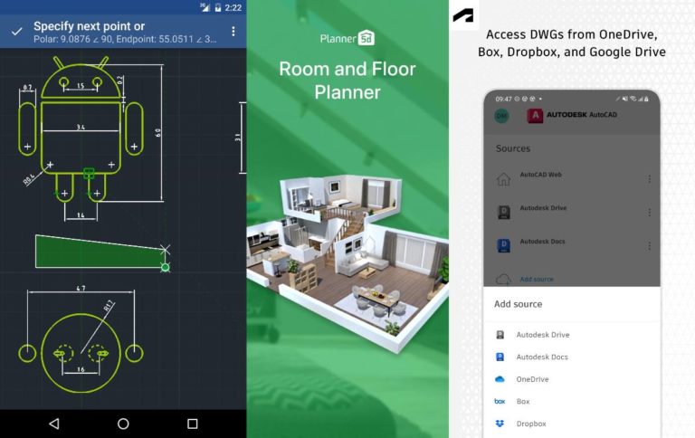 Aplikasi AutoCad Android