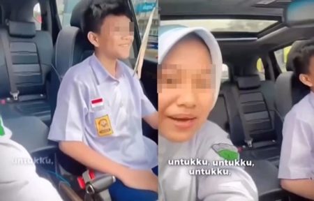 Auto Dinyinyirin Bocil SMP Nyetir Mobil Sendiri Saat Ajak Ceweknya Jalan jalan