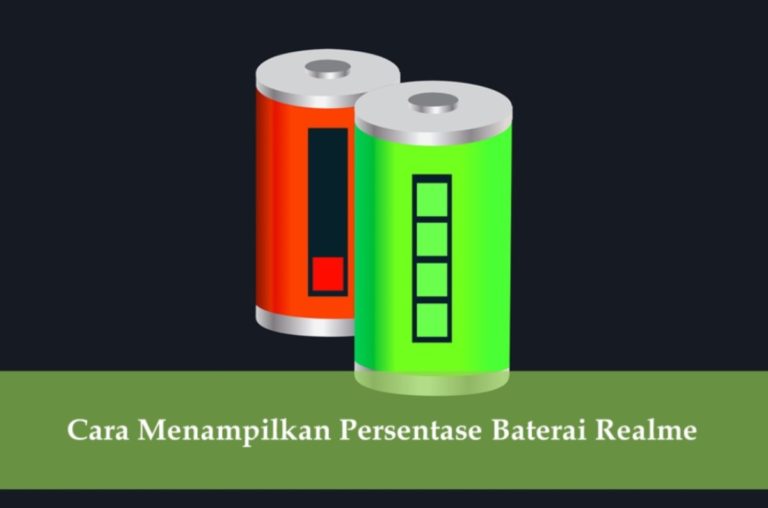 Cara Menampilkan Persentase Baterai