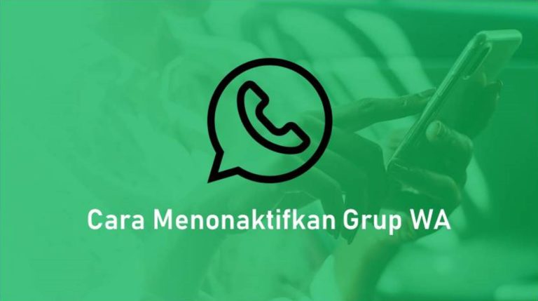 Cara Menonaktifkan Grup WA