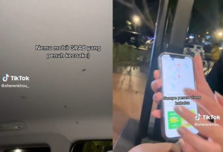 Naik Taksi Online yang Kabinnya Penuh Kecoa 3 Penumpang Wanita Auto Ngibrit