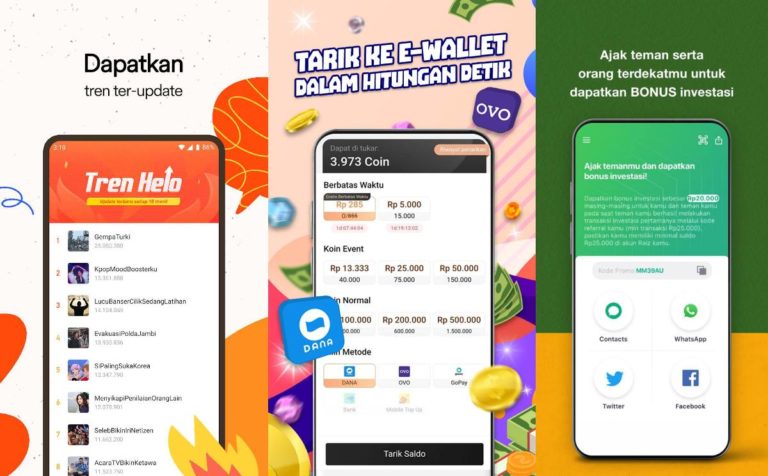 Aplikasi Penghasil Uang 50 Ribu Perhari