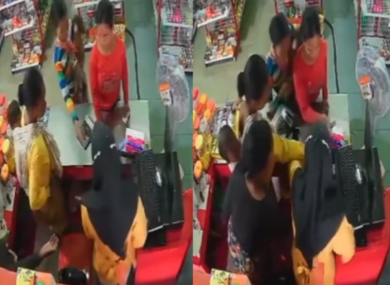 Barbar 4 Emak emak Pengemis Serbu Kasir Minimarket Lalu Ambil Uang Pegawai Tak Berkutik