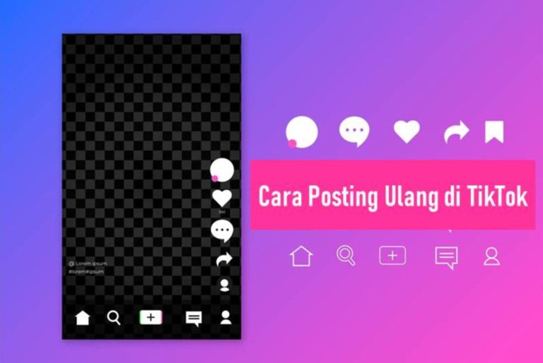 Cara Posting Ulang di TikTok