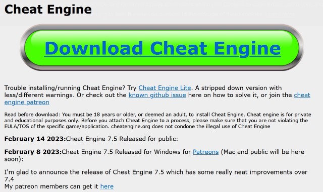 Cheat Engine