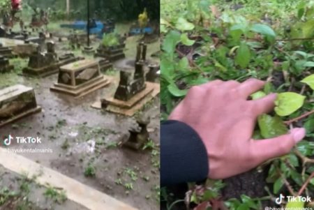 Lulus SNBP 2023 Remaja ini Langsung Nangis Kejer di Makam Ibunya