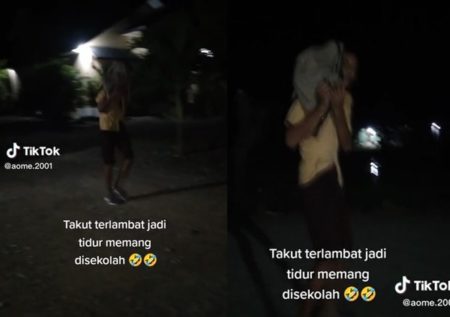 Takut Terlambat Masuk Jam 5 Pagi Siswa ini Disebut Pilih Tidur di Sekolah