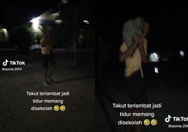 Takut Terlambat Masuk Jam 5 Pagi Siswa ini Disebut Pilih Tidur di Sekolah