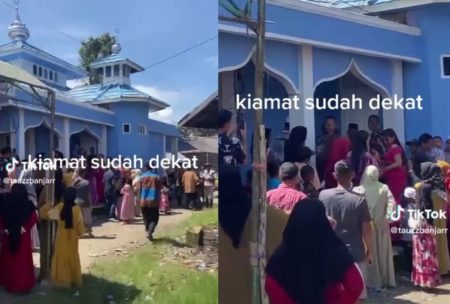 VIRAL Dangdutan di Depan Masjid Bareng Para Biduan Netter Gak Ada Adab