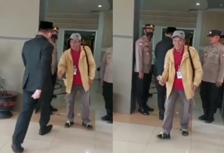 VIRAL Ketua DPRD Luwu Timur Tolak Jabat Tangan Warga Ramai Dikritik Sombong Amat