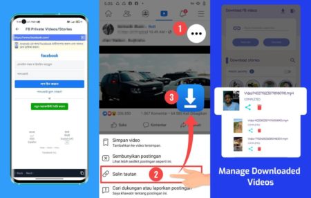 Aplikasi Download Story Facebook