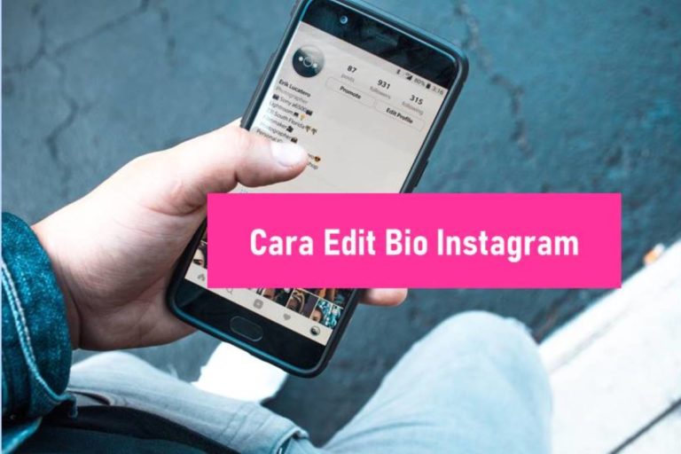 Cara Edit Bio Instagram