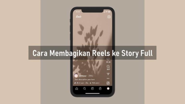 Cara Membagikan Reels ke Story Full