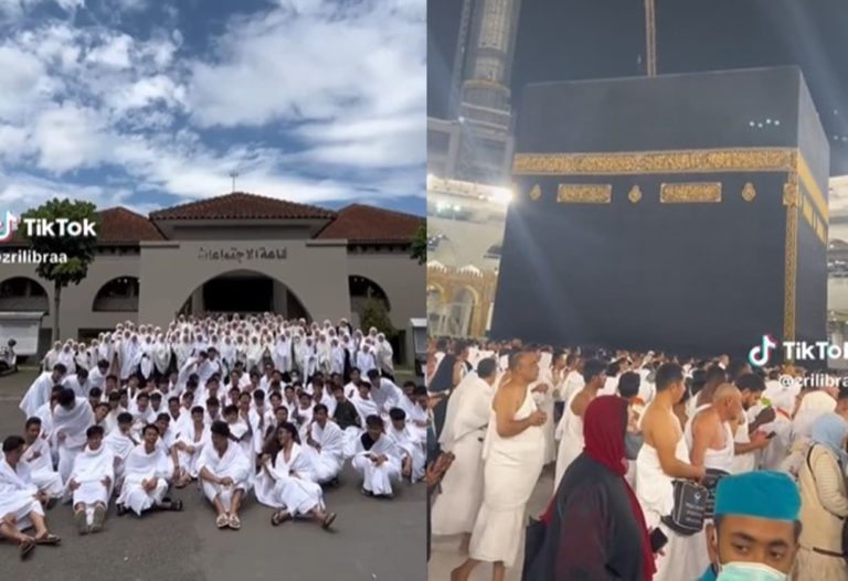 VIRAL Siswa SMA Study Tour Umroh ke Mekkah Bikin Takjub Sekaligus Iri