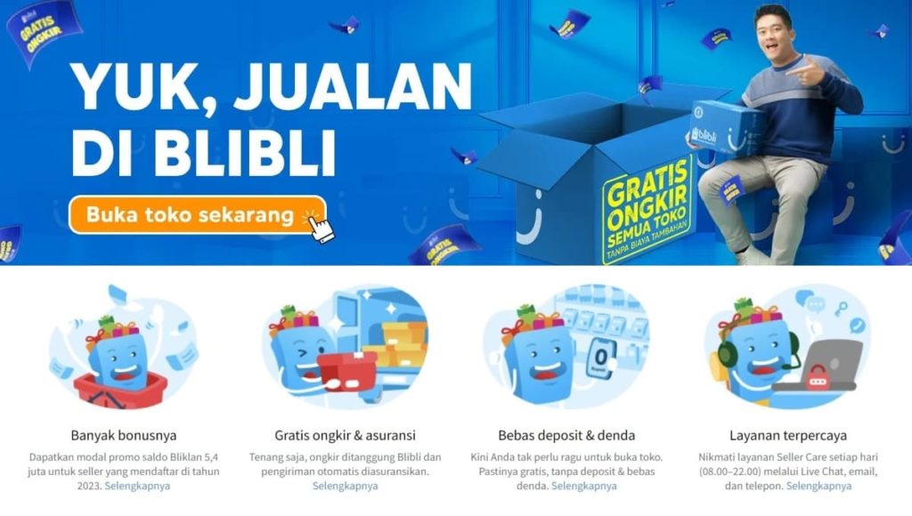 Cara Jualan Online di Blibli, Ini Kriteria dan Syaratnya