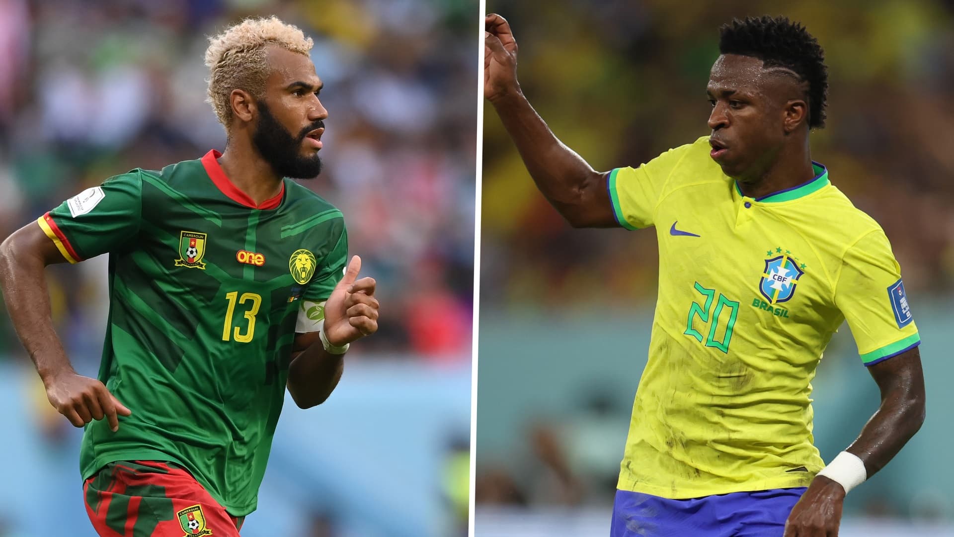 Kamerun vs Brazil