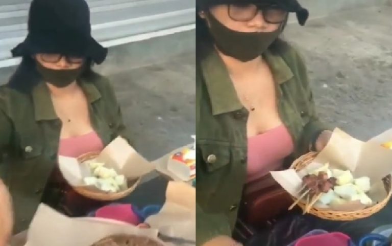 Penjual Sate Cantik di Bali