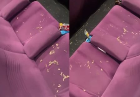 VIRAL Kelakuan Penonton Nyampah Beginian di Bioskop, Netter Gak Punya Adab!