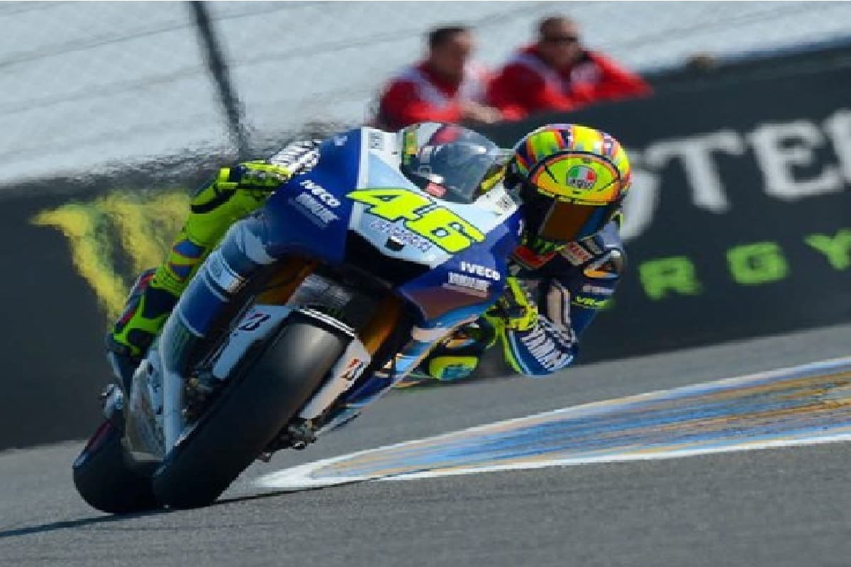 Valentino Rossi Start Ke 8 di Le Mans