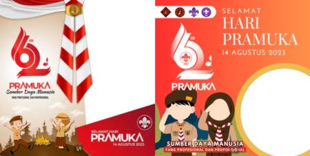 30 Link Twibbon Hari Pramuka ke 62 Tahun 2023 Gratis