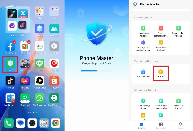 Aplikasi Phone Master Infinix