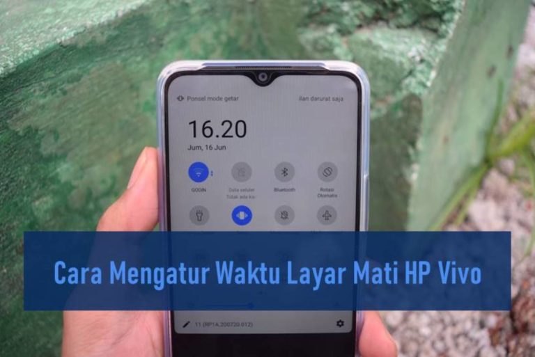 Cara Mengatur Waktu Layar Mati HP Vivo