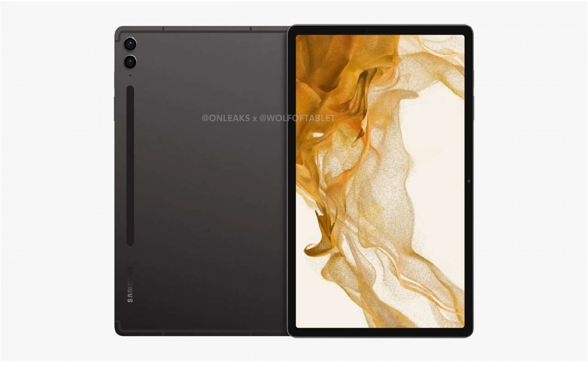 Render Galaxy Tab S9 FE Plus