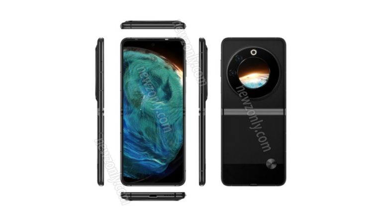 Render Tecno Phantom V Flip 5G