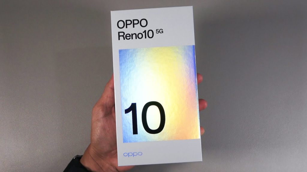 Unboxing Oppo Reno10